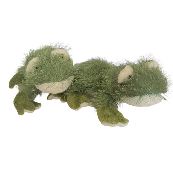 Ganz Webkinz Lil’ Kinz‎ Frog 9” Plush Stuffed Animal  Toy Set Of Twins (2) READ - Picture 6 of 13